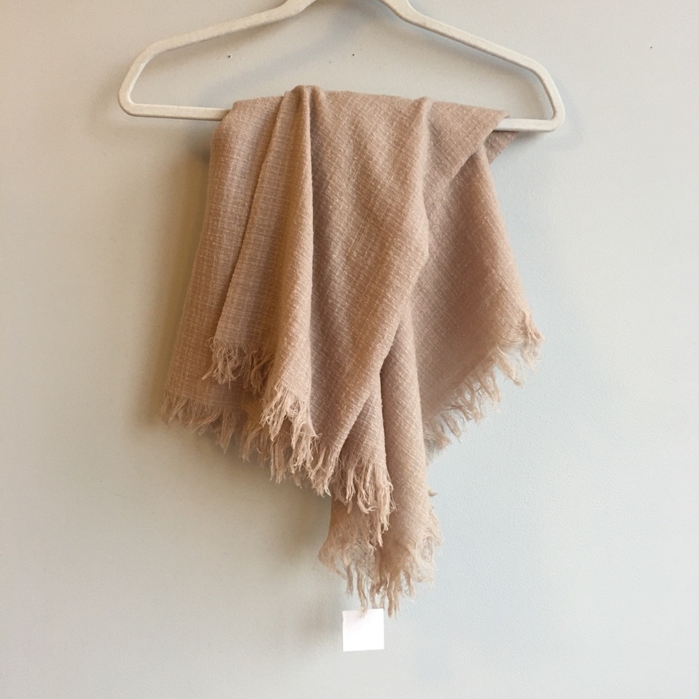 Club Monaco wool cashmere silk scarf